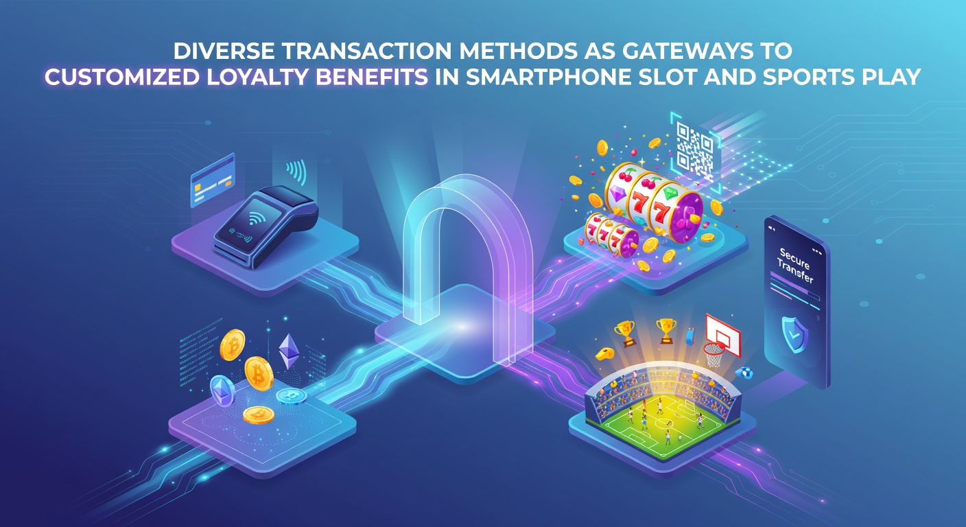 Smartphone displaying diverse payment options alongside slot games and sports betting interfaces with loyalty reward icons
