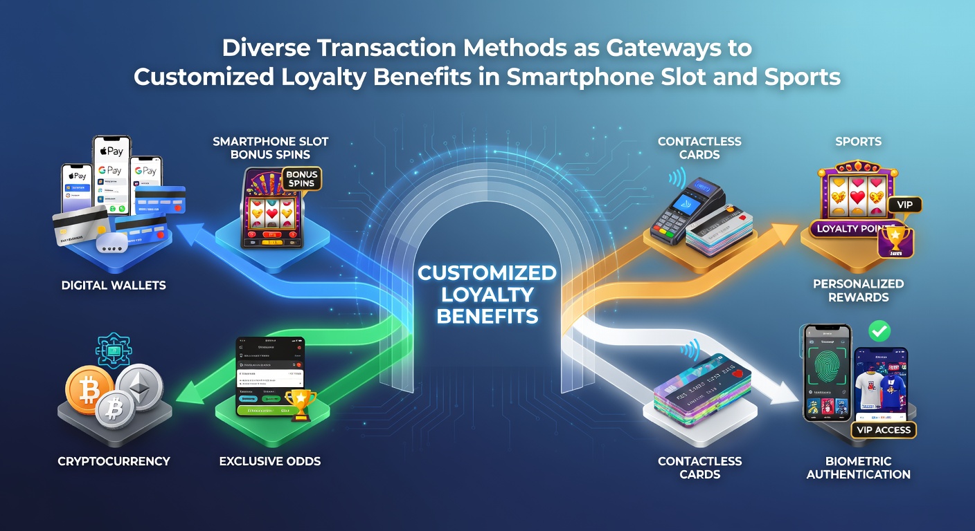 Mobile interface showing loyalty tier progression linked to various payment methods for slots and sports betting