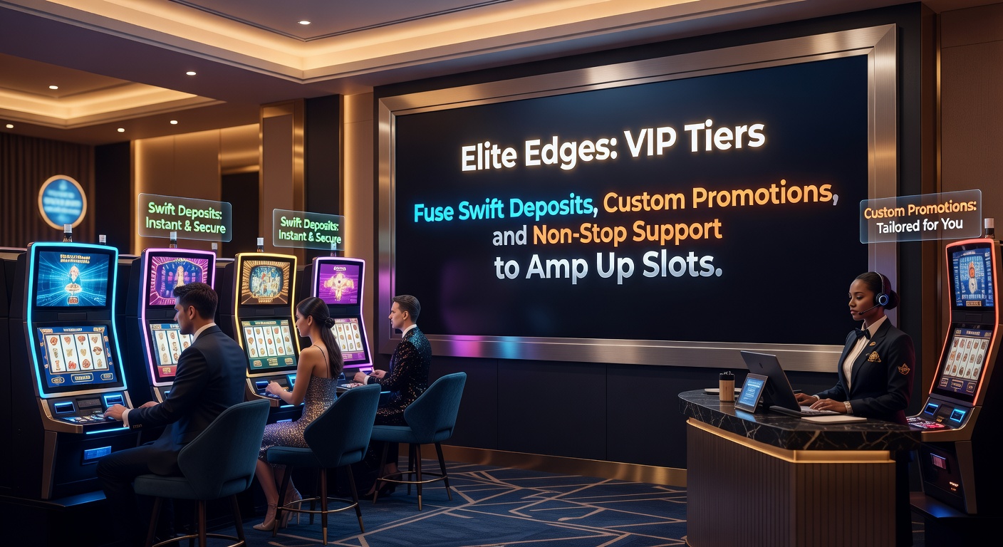 Close-up of a VIP player on mobile device accessing swift deposit options, surrounded by icons for slots, live dealers, and sports betting interfaces