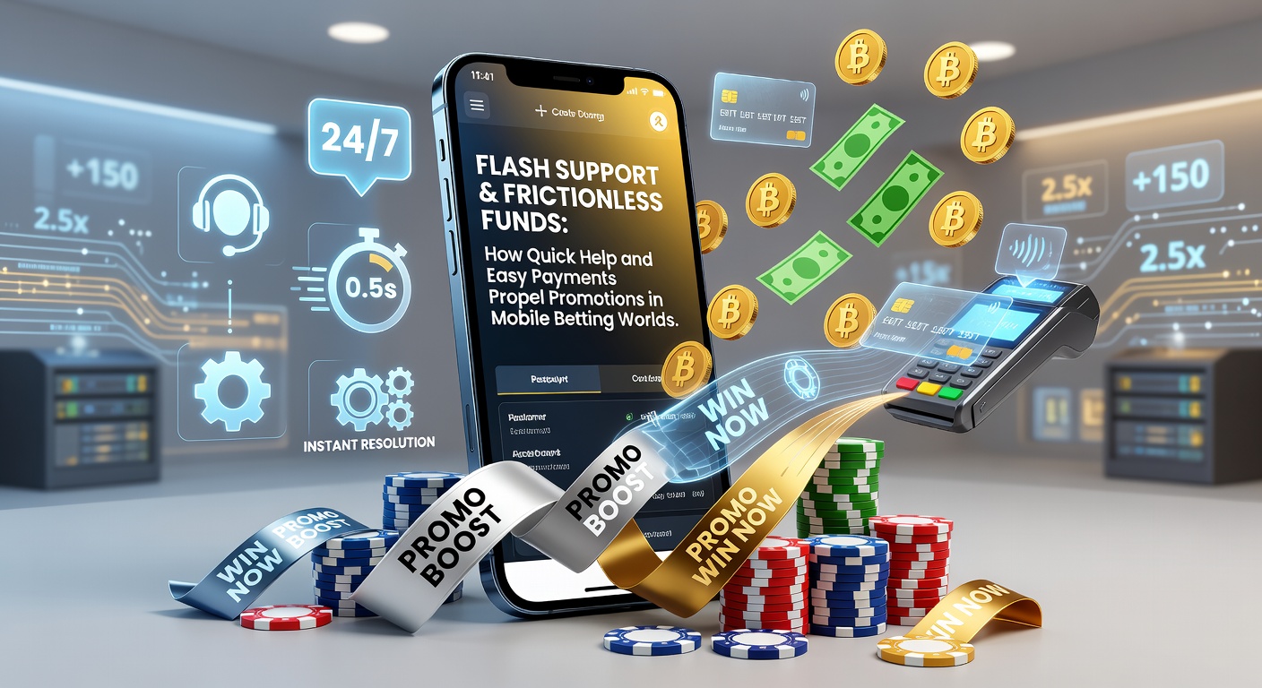 A vibrant mobile betting app interface showing quick deposit options and live chat support icons, with promotional banners highlighting bonuses