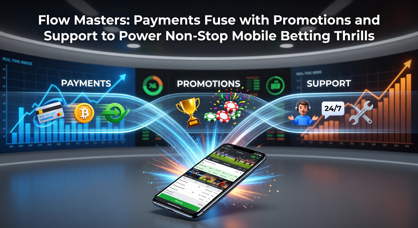 Mobile betting app interface showing seamless payment, promo pop-up, and live support chat in action