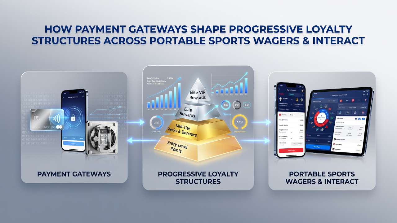 Diagram showing loyalty tier progression linked to payment processing in live dealer and mobile betting environments